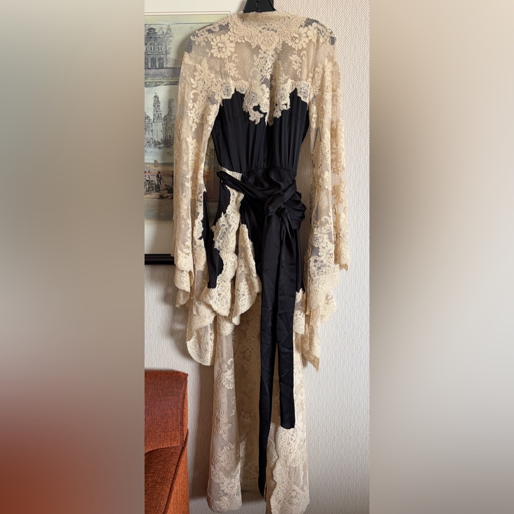 Hypnotic Satin Drape Dress Black size 0 Zimmermann - Picture 6 of 8
